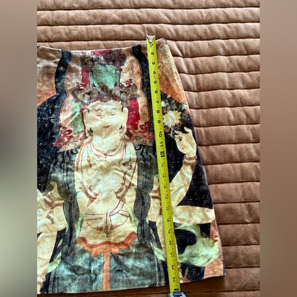 Vivienne Tam Multicolor Artistic Pencil Skirt - Picture 3 of 6